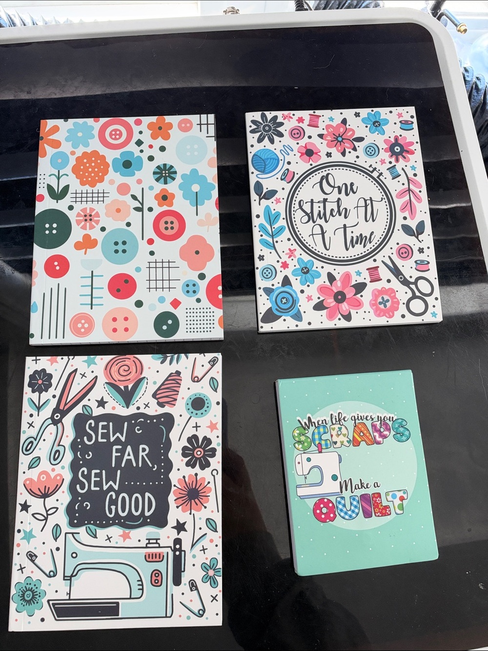 Sewing Fibre Artist Themed Notebook Collection - Brand New